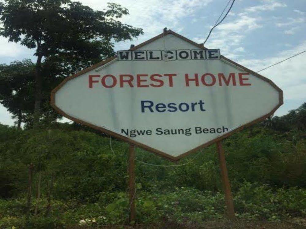 Forest Home Resort Ngwesaung Exterior foto